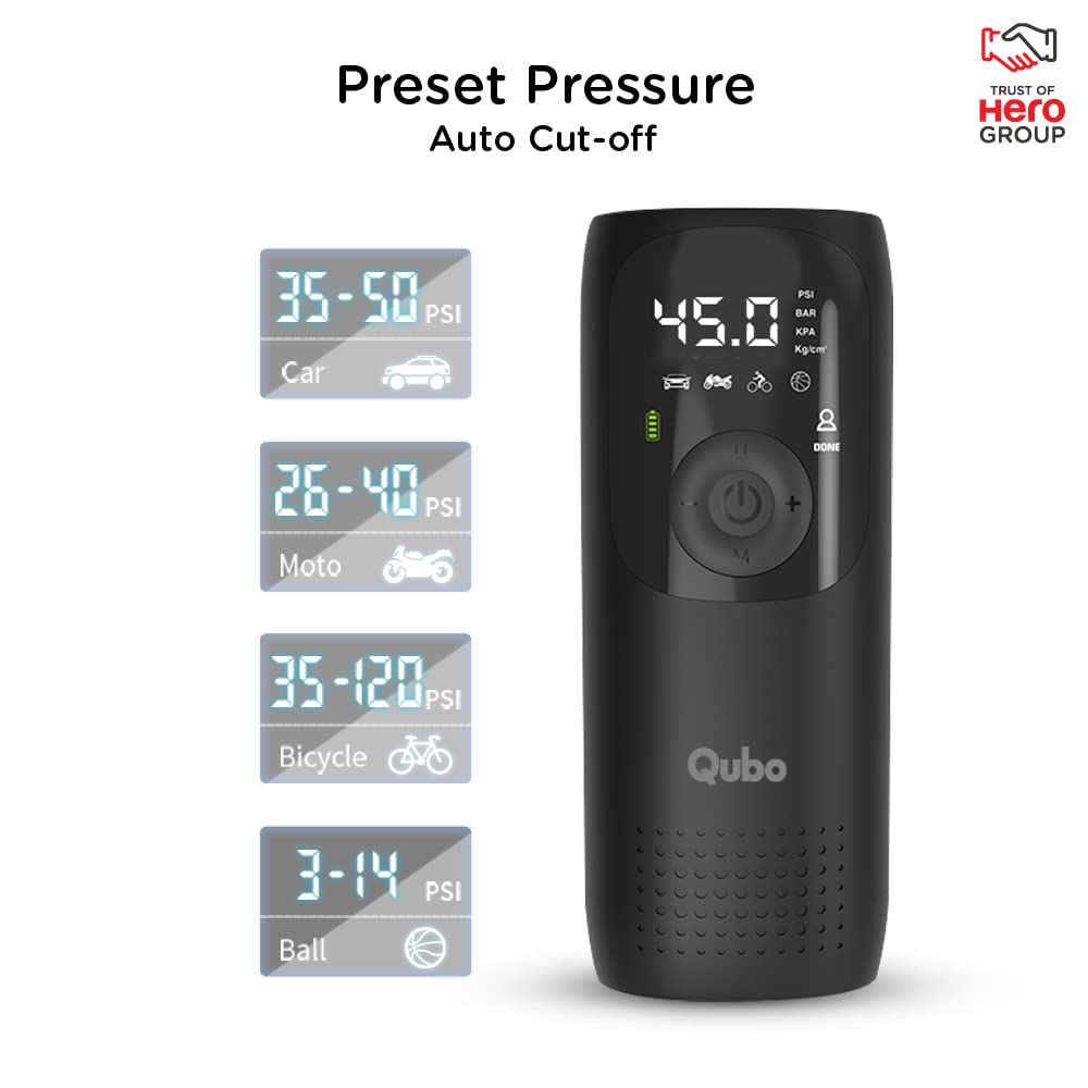 QUBO SMART TYRE INFLATOR - BATTERY