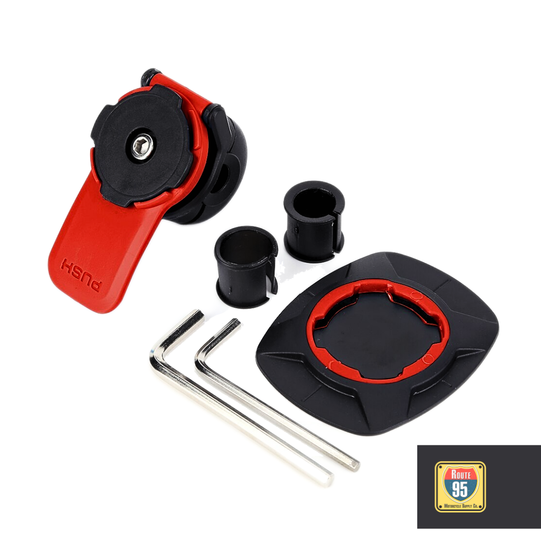 ROUTE95 TWIST N GO PHONE HOLDER - 360 DEGREE MIRRIR STEM MOUNT