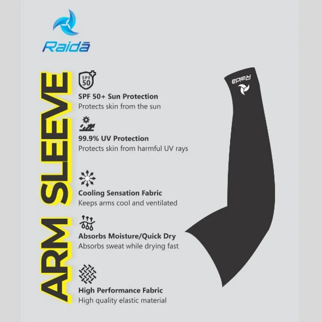 RAIDA GEARS COMPRESSION ARM SLEEVES