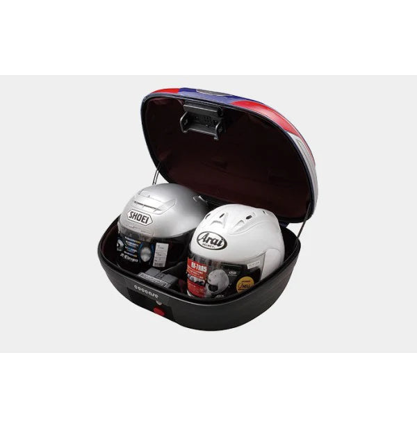 COOCASE TOPCASE REFLEX V50-BS - BLACK WITH LIGHT