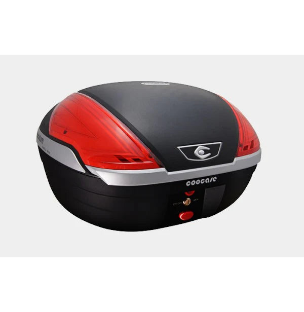 COOCASE TOPCASE REFLEX V50-BS - BLACK WITH LIGHT