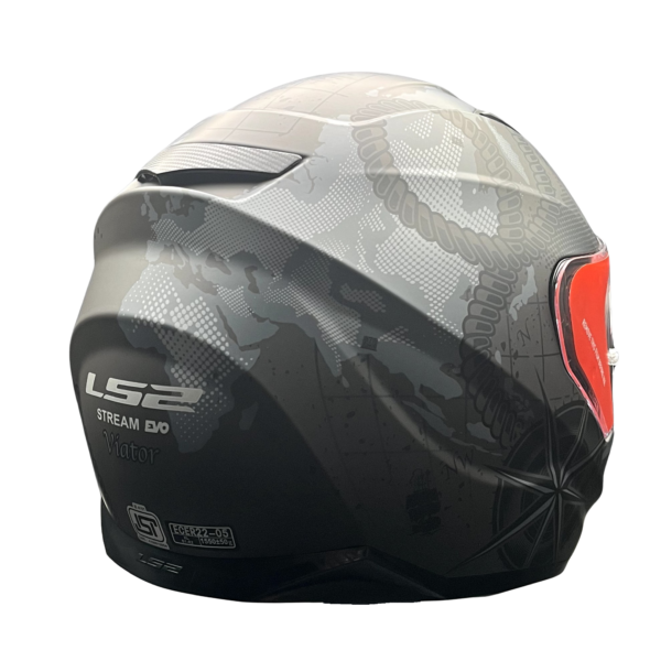 LS2 HELMET FF320 D RING VIATOR 7C
