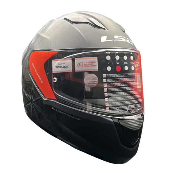 LS2 HELMET FF320 D RING VIATOR 7C