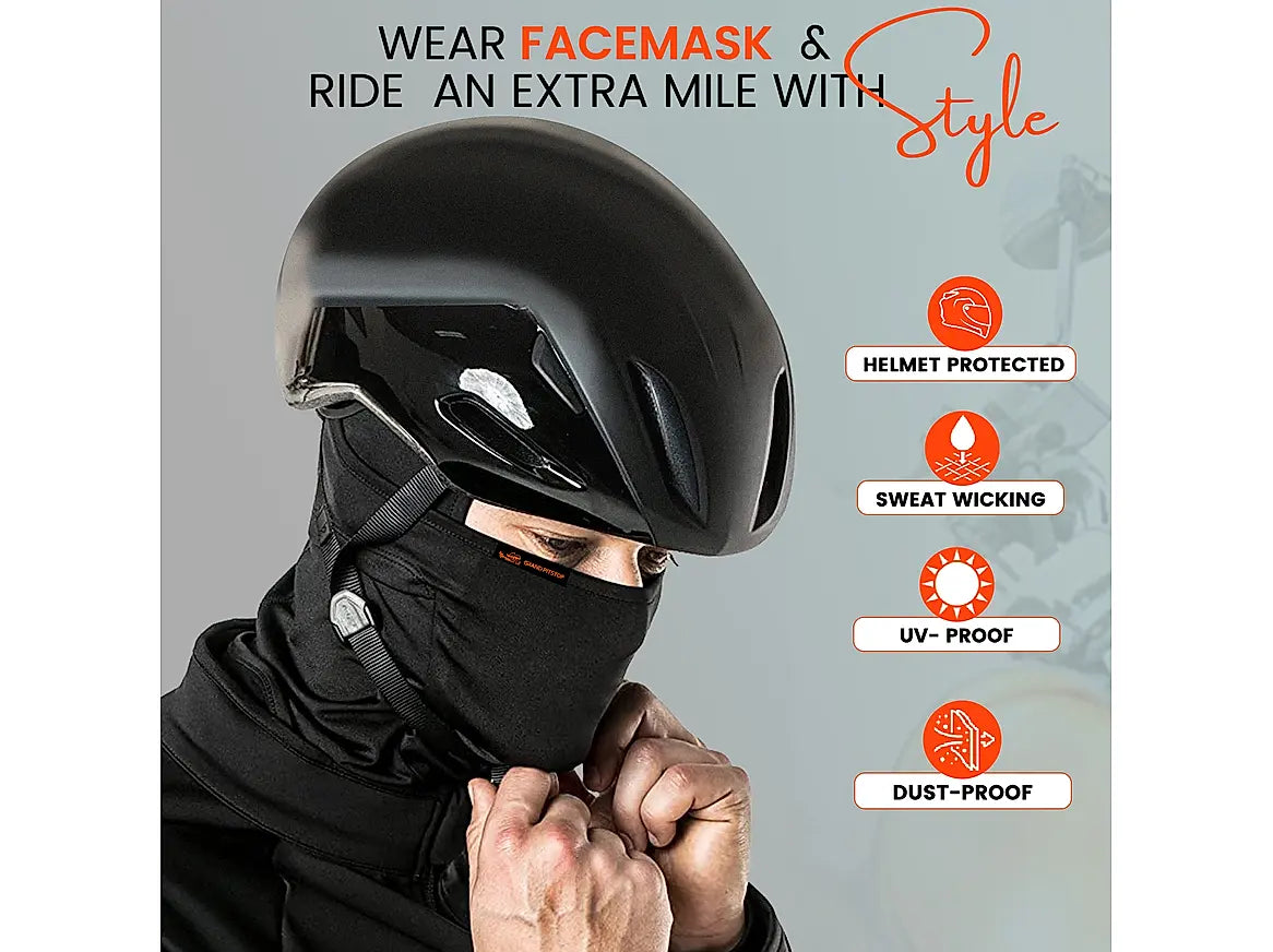GRANDPITSTOP FACEMASK BLACK