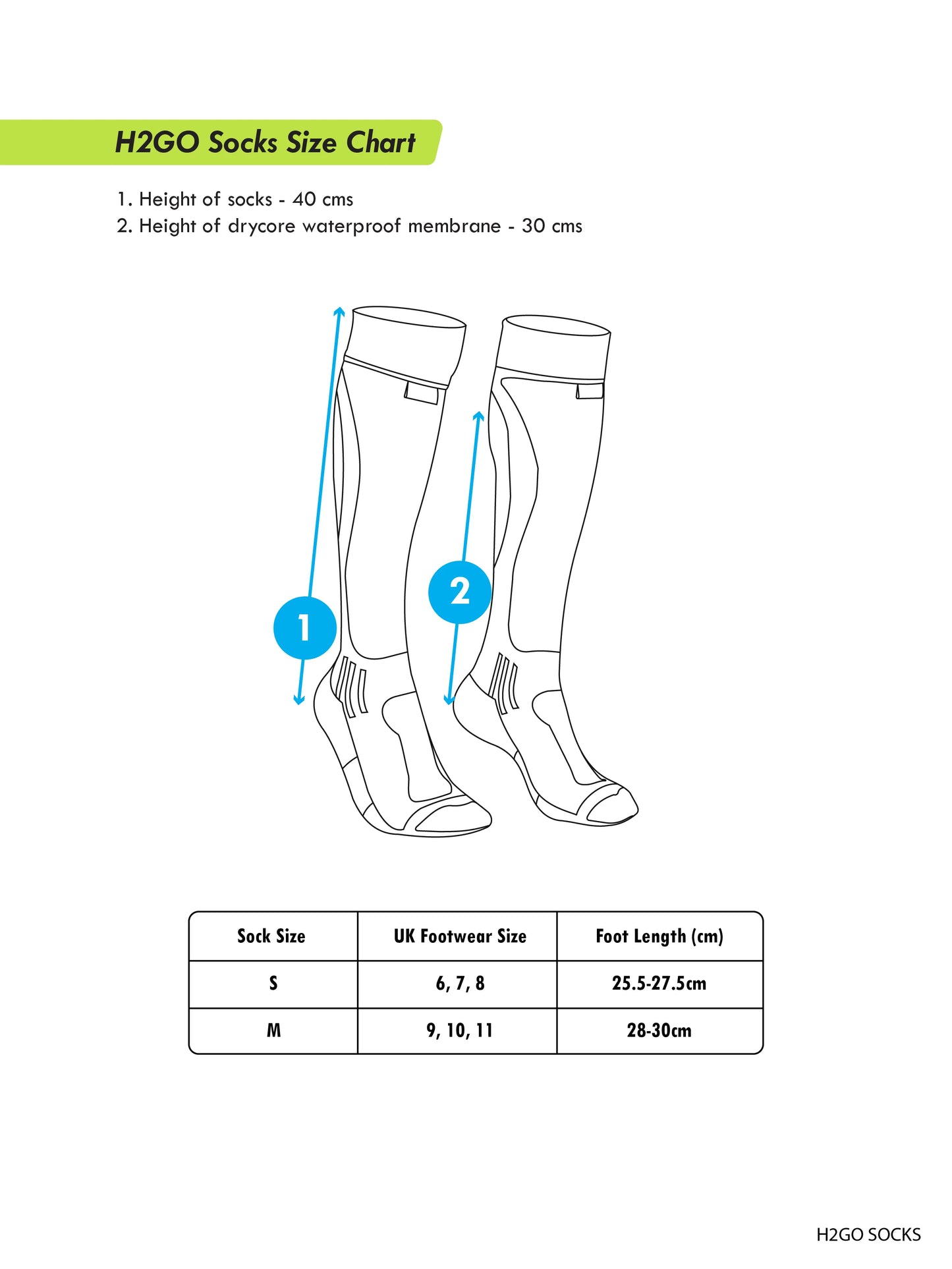RYNOX H2GO EVO WATERPROOF SOCKS