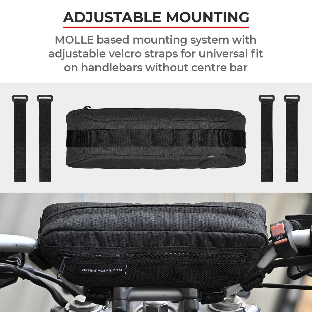 VIATERRA HANDLEBAR TRAILPACK WITHOUT CROSSBAR