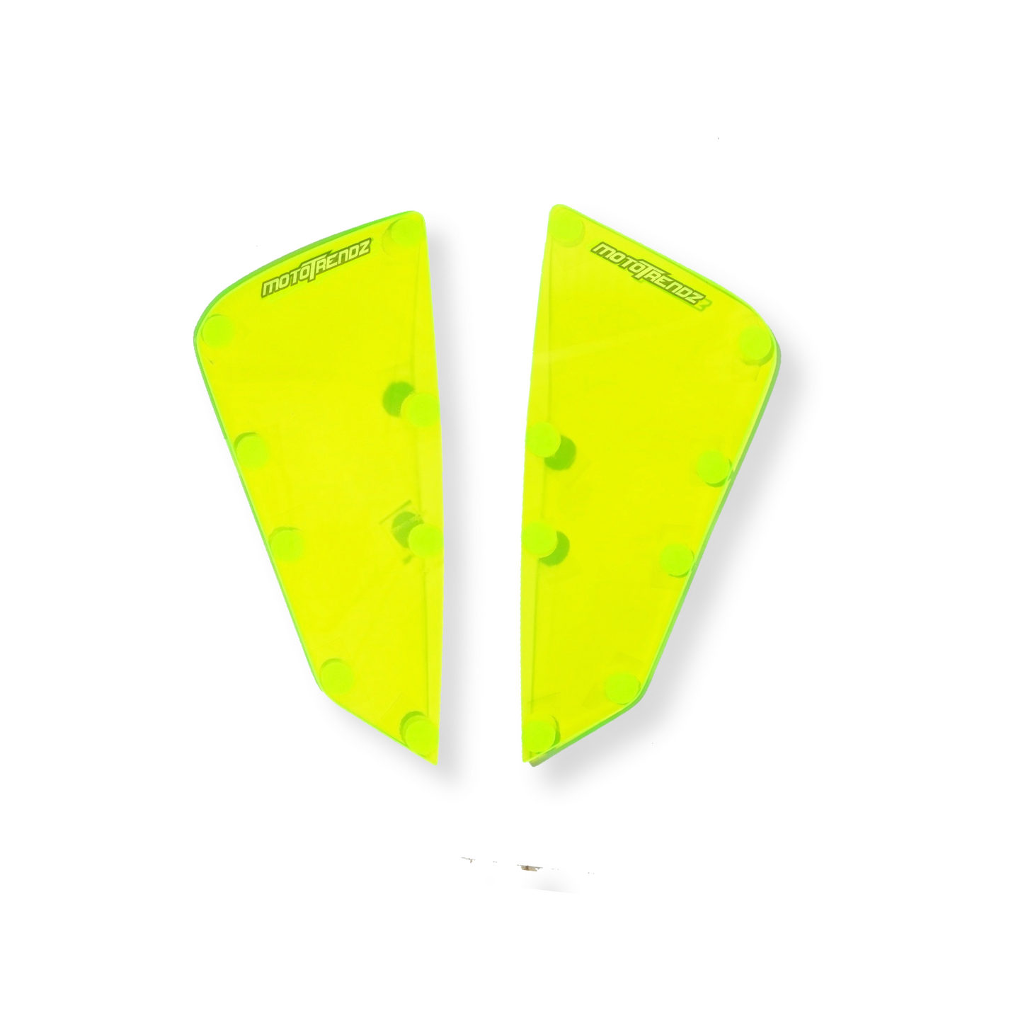 MOTOTRENDZ HEADLIGHT PROTECTORE KTM ADVENTURE 390 - NEON GREEN