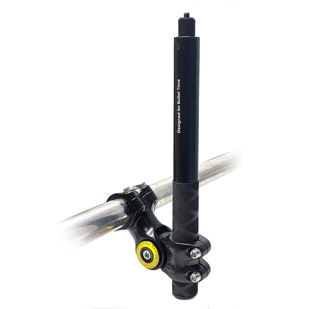 GOPRO/INSTA360/ACTION-CAMERA - BIKE LEG GUARD + HANDLEBAR MOUNT WITH SELFIE STICK