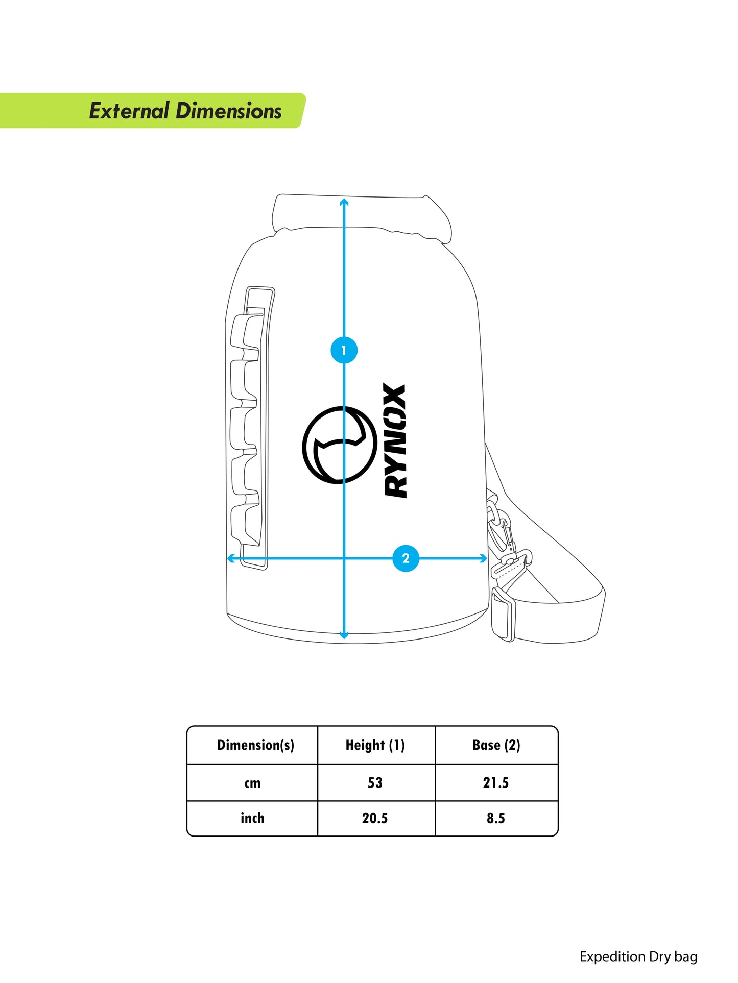 RYNOX STORMPROOF EXPEDITION DRY BAG 2