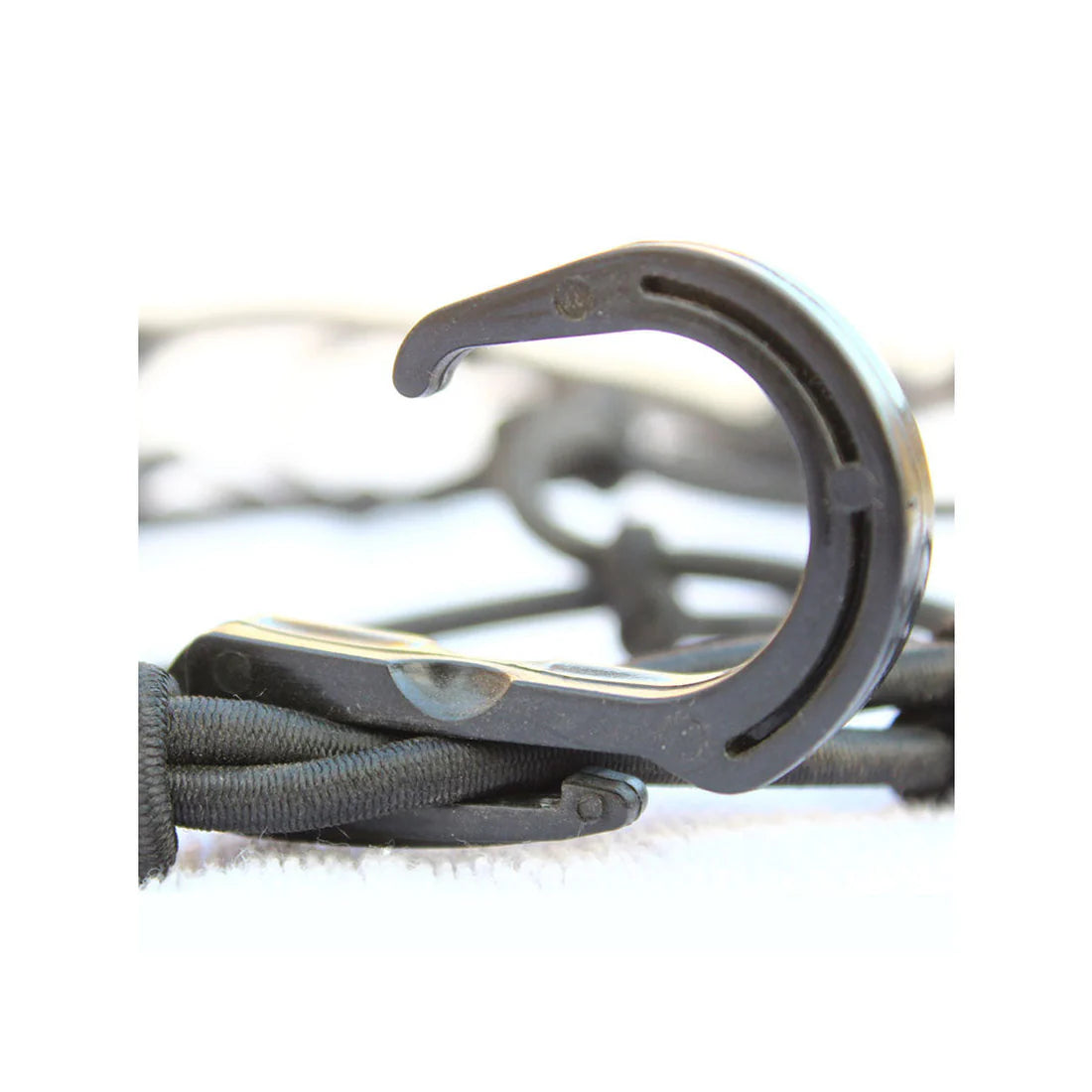 MOTOTECH FLEXI HOOK BUNGEE NET - 15"x12" - BLACK