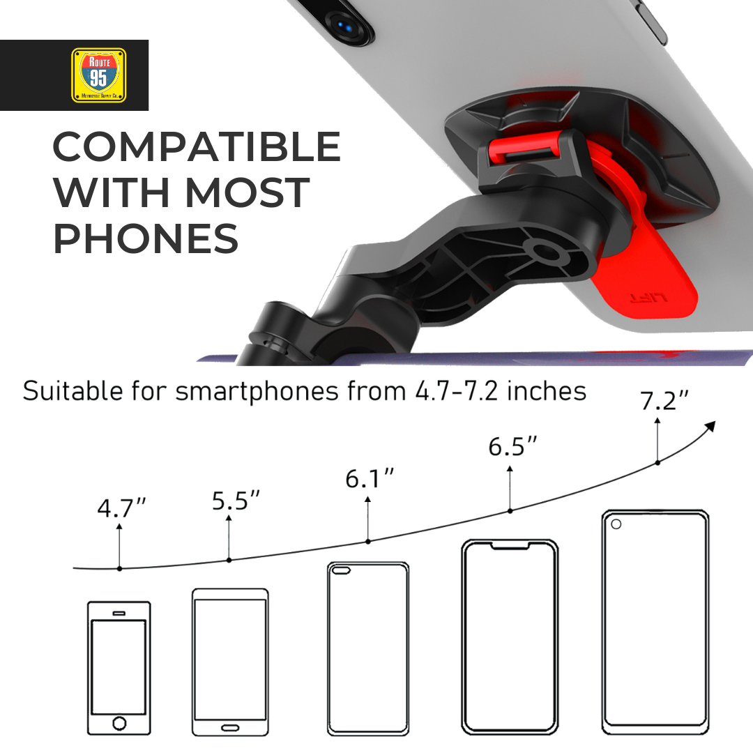 ROUTE95 TWIST N GO PHONE HOLDER