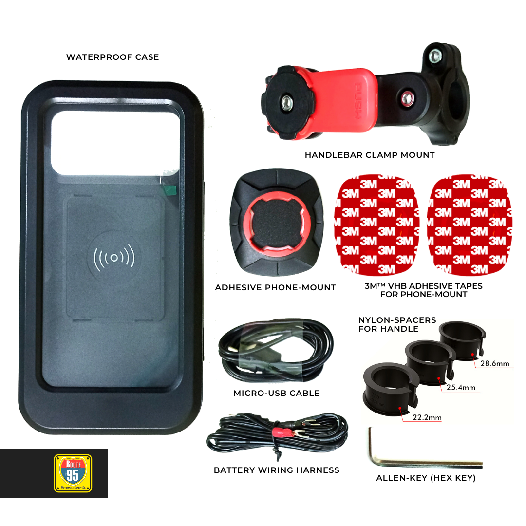 ROUTE95 TWIST N GO PHONE HOLDER