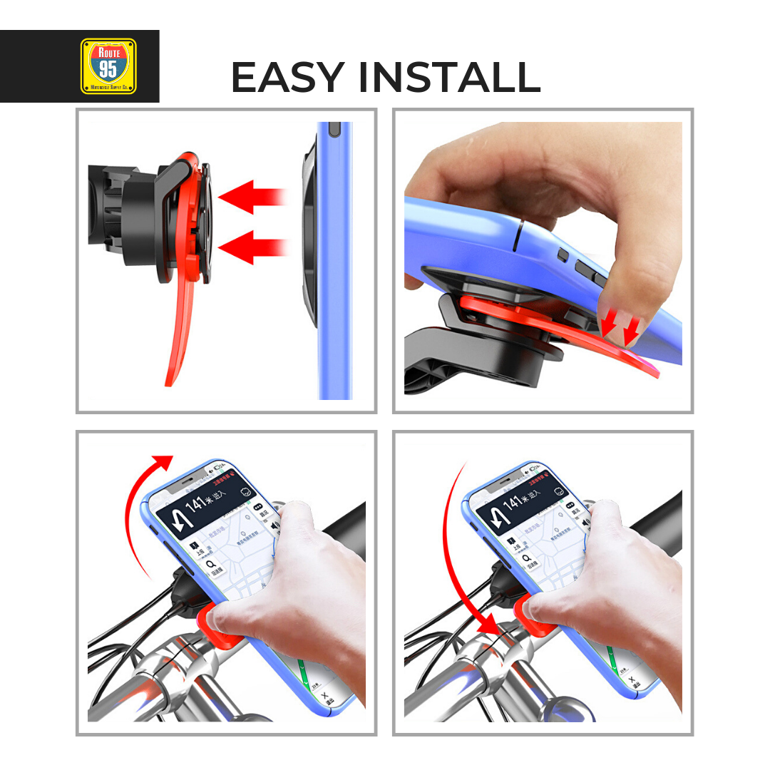 ROUTE95 TWIST N GO PHONE HOLDER