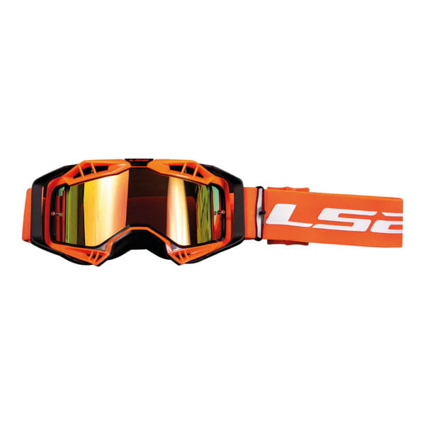 LS2 AURA PRO OFFROAD GOGGLES WITH IRIDIUM VISOR