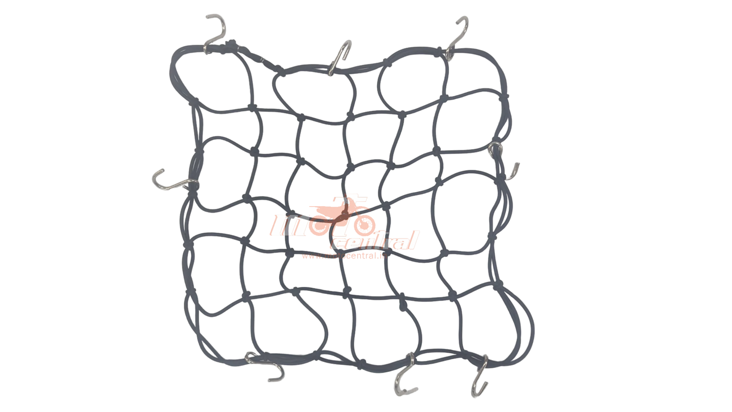 RAWSTONE 4MM BUNGEE NET 15X15 - SS HOOK