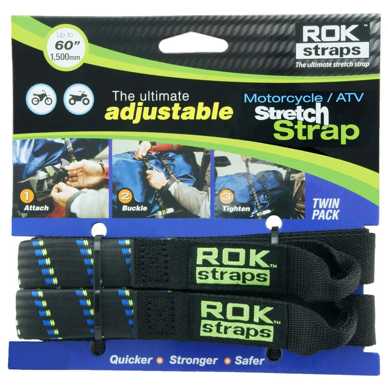 OXFORD ROK STRAP HD 25MM - BLACK BLUE GREEN
