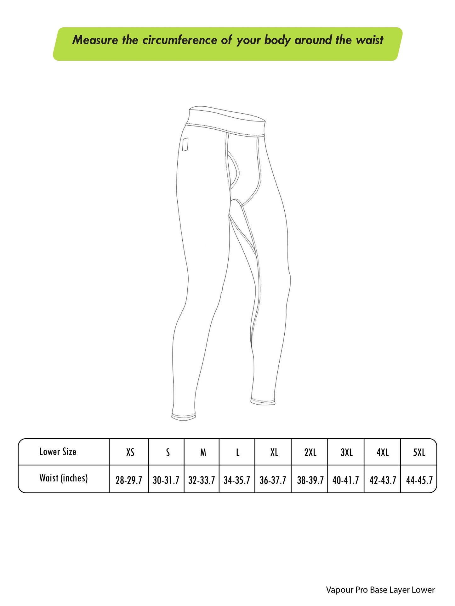 RYNOX VAPOUR PRO BASE LAYER LOWER