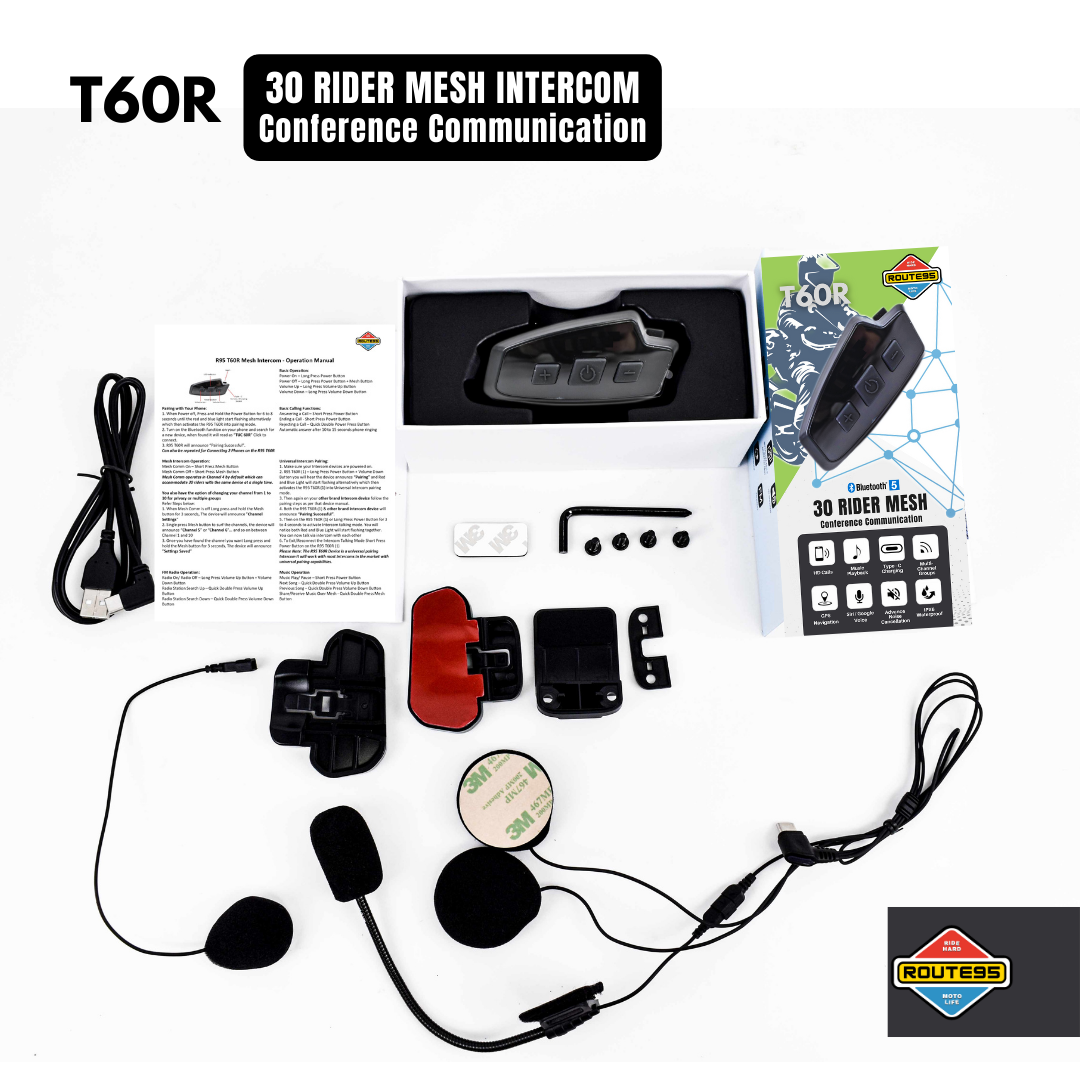 ROUTE95 T60R MESH INTERCOM