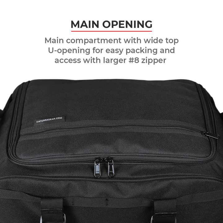 VIATERRA CLAW - 100% WATERPROOF MOTORCYCLE TAILBAG