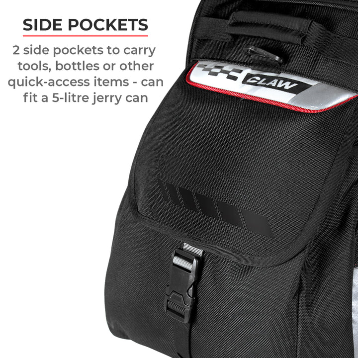 VIATERRA CLAW - 100% WATERPROOF MOTORCYCLE TAILBAG