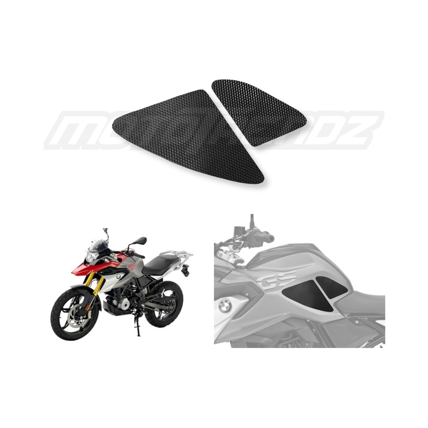MOTOTRENDZ TRACTION PADS BMW G 310 GS (SIDES)