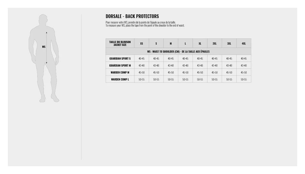 IXON BACK PROTECTOR IX-PRO BFB 2