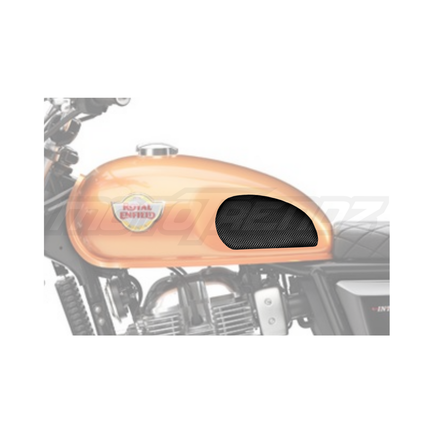 MOTOTRENDZ TRACTION PADS RE INTERCEPTOR 650 (SIDES)