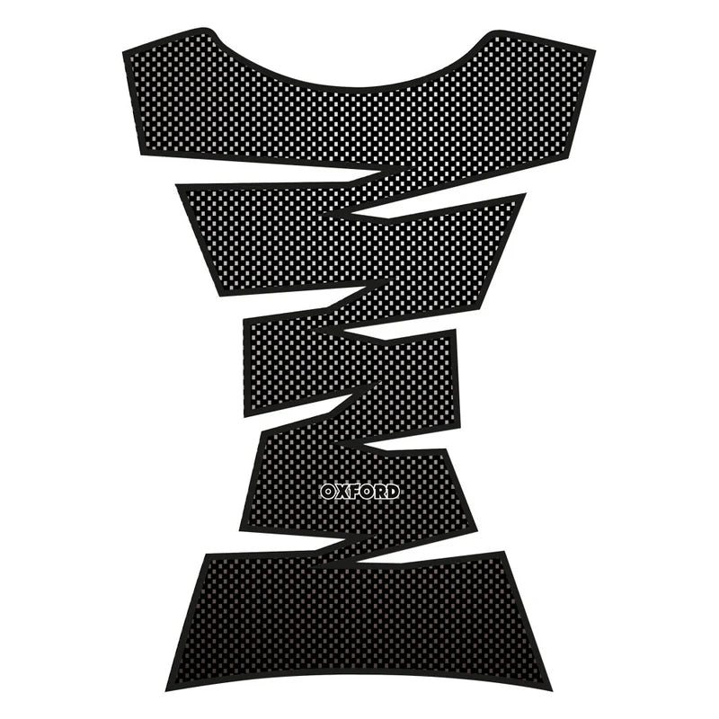 OXFORD JAGGED TANK PAD - CARBON