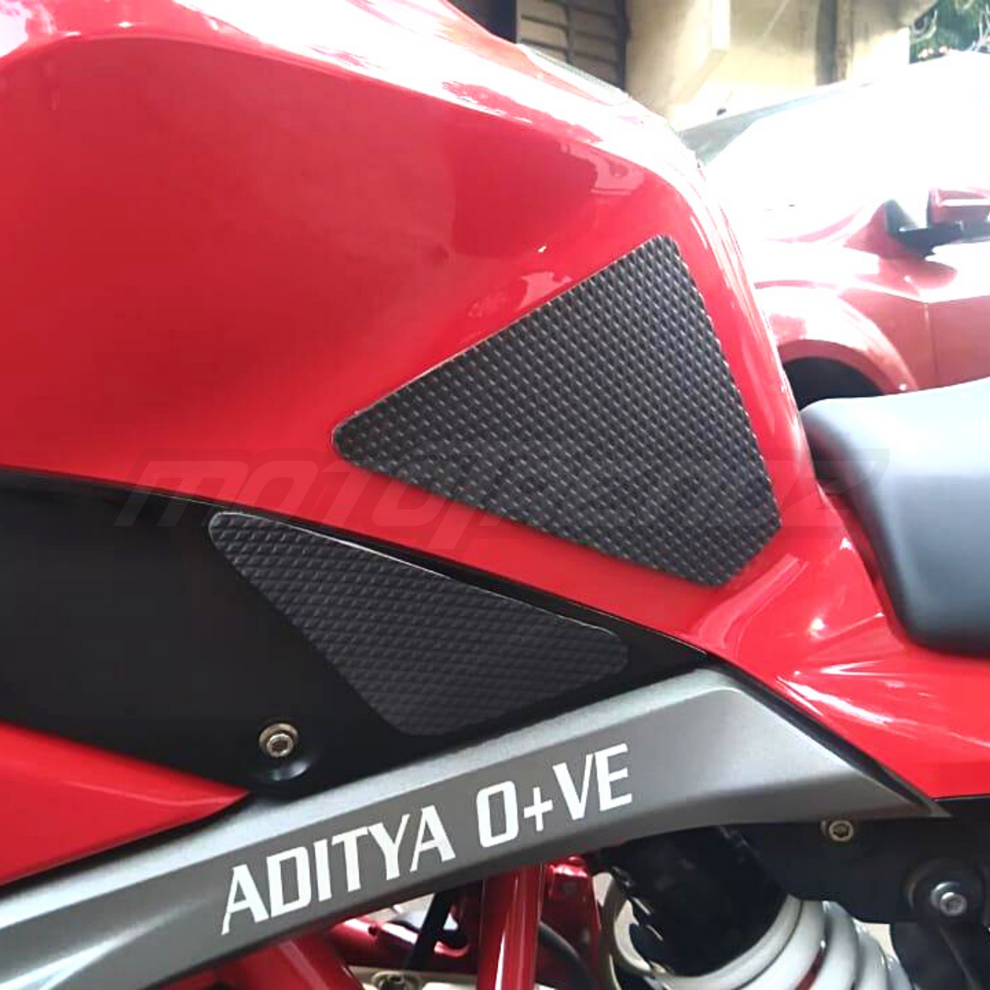 MOTOTRENDZ TRACTION PADS TVS APACHE RR310 (SIDES)