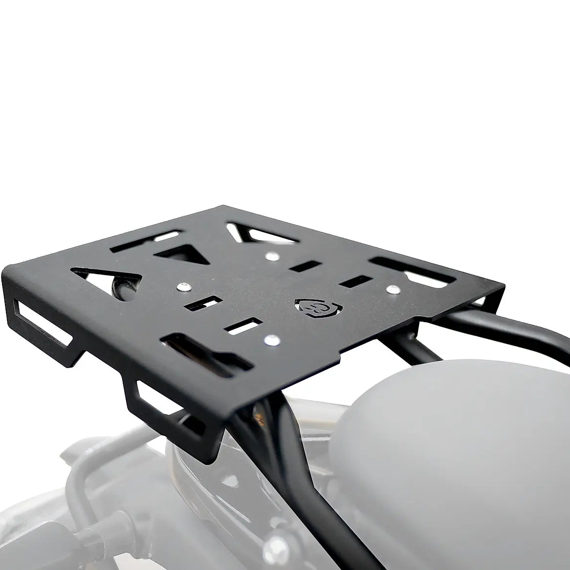 GRANDPITSTOP EXTENDED TOP RACK WITH PLATE  HIMALAYAN -450- BLACK