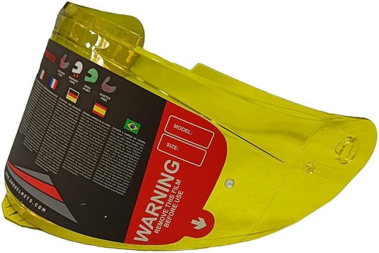 SMK TYPHOON VISOR - YELLOW NIGHT VISION