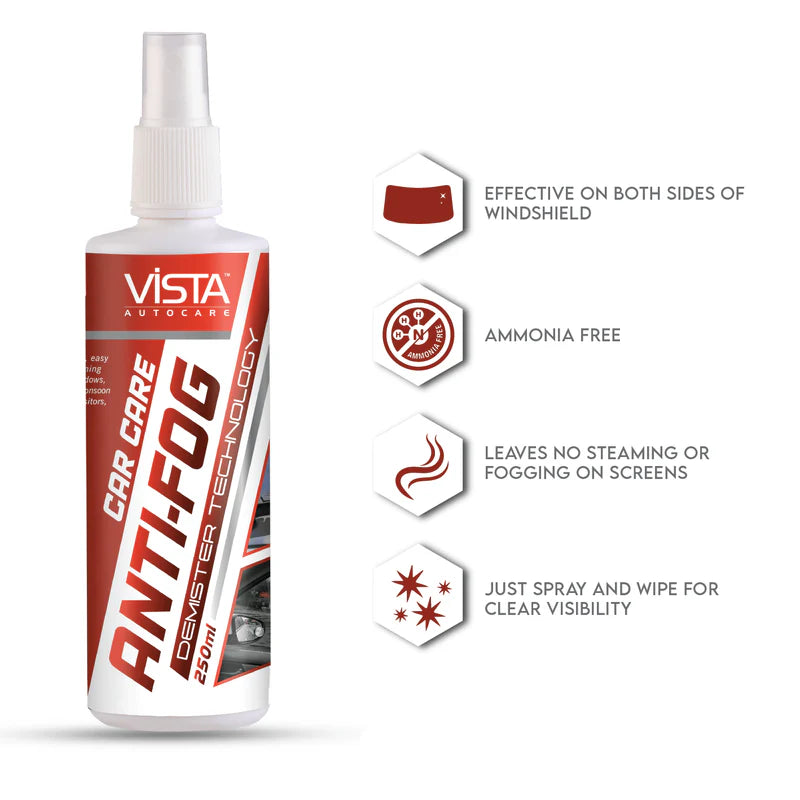 VISTA ANTIFOG DEMISTER 250ML