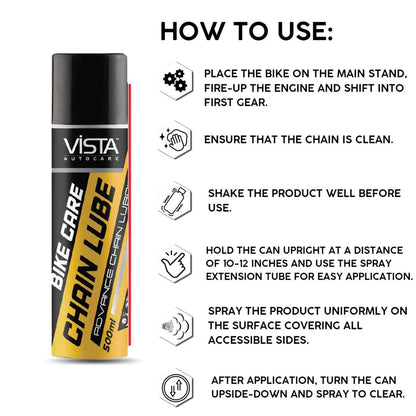 VISTA CHAIN LUBE WAX 500ML