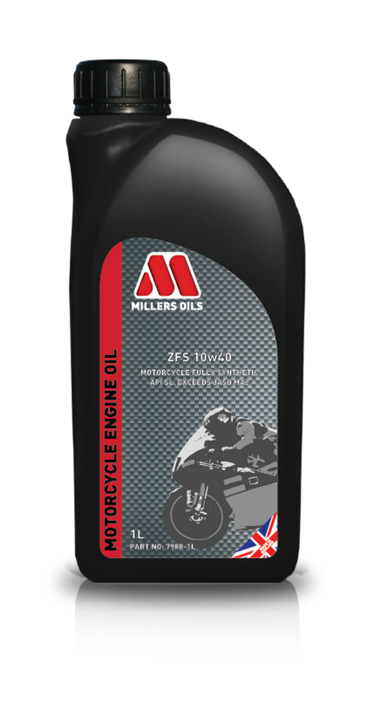 MILLERS OILS ZFS 10W40 MOTORSPORT MOTORCYCLE - 1 LITRE