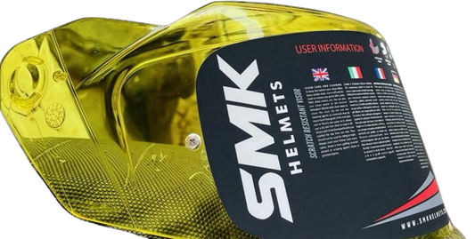 SMK VISOR STELLAR - YELLOW NIGHT VISION