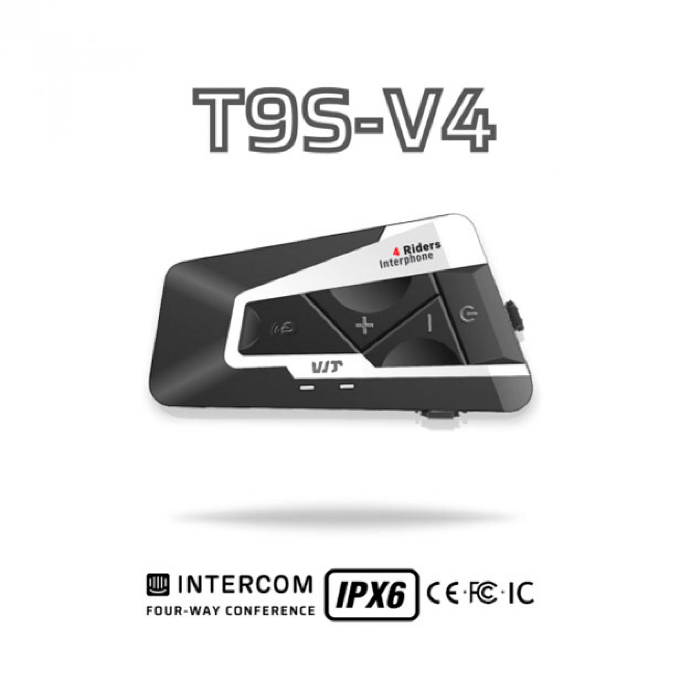 T9S-V4 Helmet Intercom